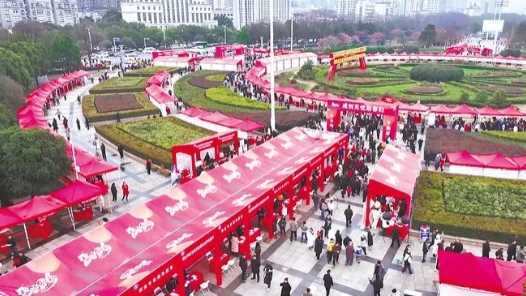 20260414100624-69de11a0be926.jpg 湖北咸宁“双春”启幕:春风送岗、春归兴业