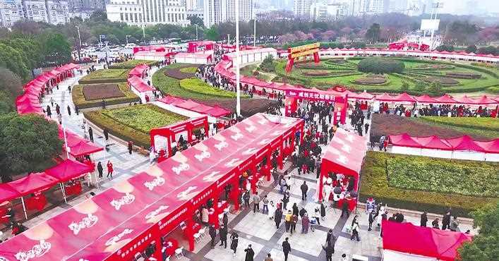 20260414100624-69de11a0cc531.jpg 湖北咸宁“双春”启幕:春风送岗、春归兴业