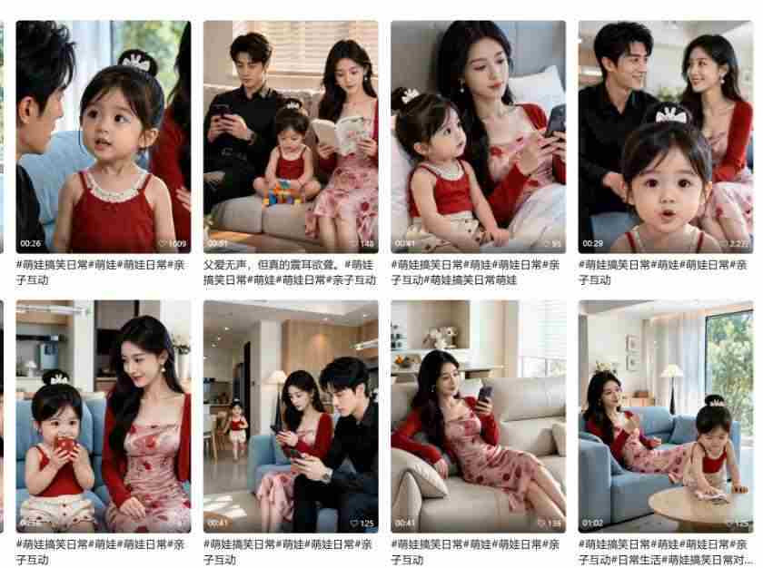 20261005030040-6ac312d806af2.jpg (20807期)1小时学会AI亲子搞笑短剧制作:爆款账号拆解+剧情脚本+人物互动+拍摄剪辑,跑通涨粉带货完整链路