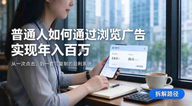 20261009023942-6ac853eea16ee.jpg 2026最新技术,24小时全自动浏览广告,全网独家项目,单台设备日入200+新手小白可快速上手,支持实地学习实地考察【揭秘】
