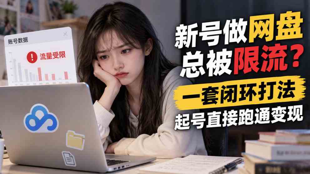 20261012100022-6accafb64d0f8.jpg 新号做网盘总被限流?一套闭环打法,起号直接跑通变现