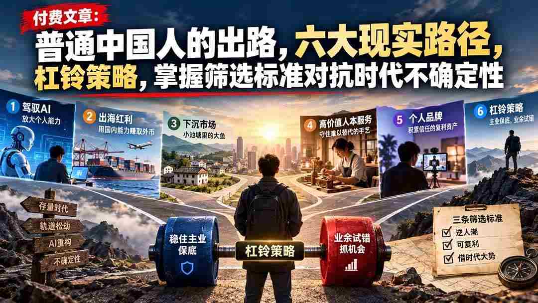 20261021020149-6ad81d0dba473.jpg (21058期)付费文章:普通中国人的出路,六大现实路径,杠铃策略,掌握筛选标准对抗时代不确定性