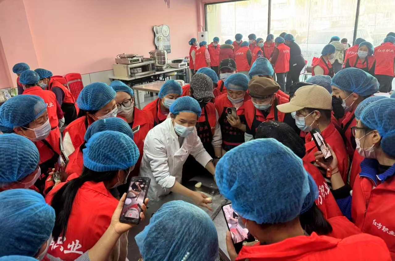 宁夏平罗县“工会帮就业”中式面点培训开班