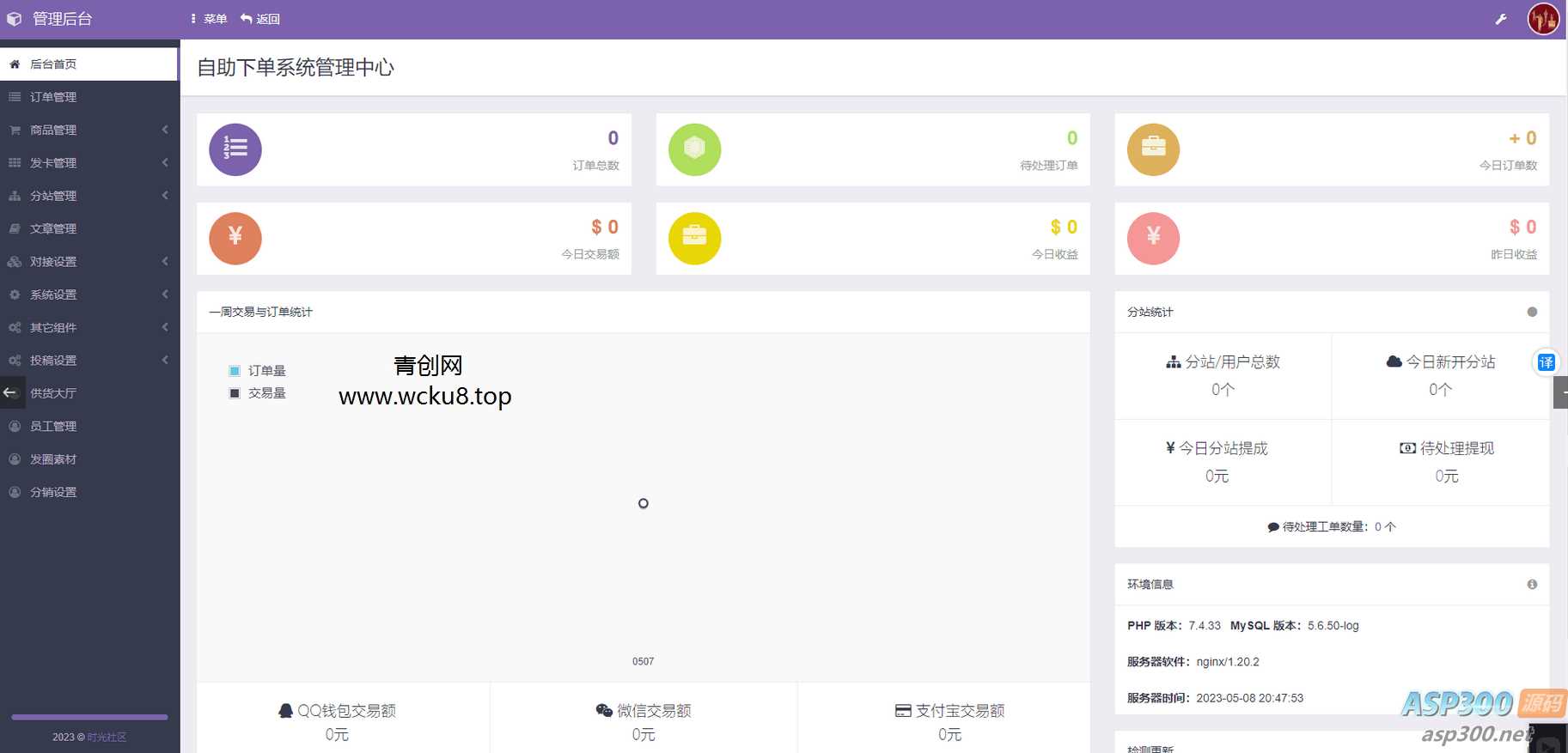 独家演示全开源全新彩虹晴天多功能系统源码/知识付费系统/虚拟商城系统/完美可用
