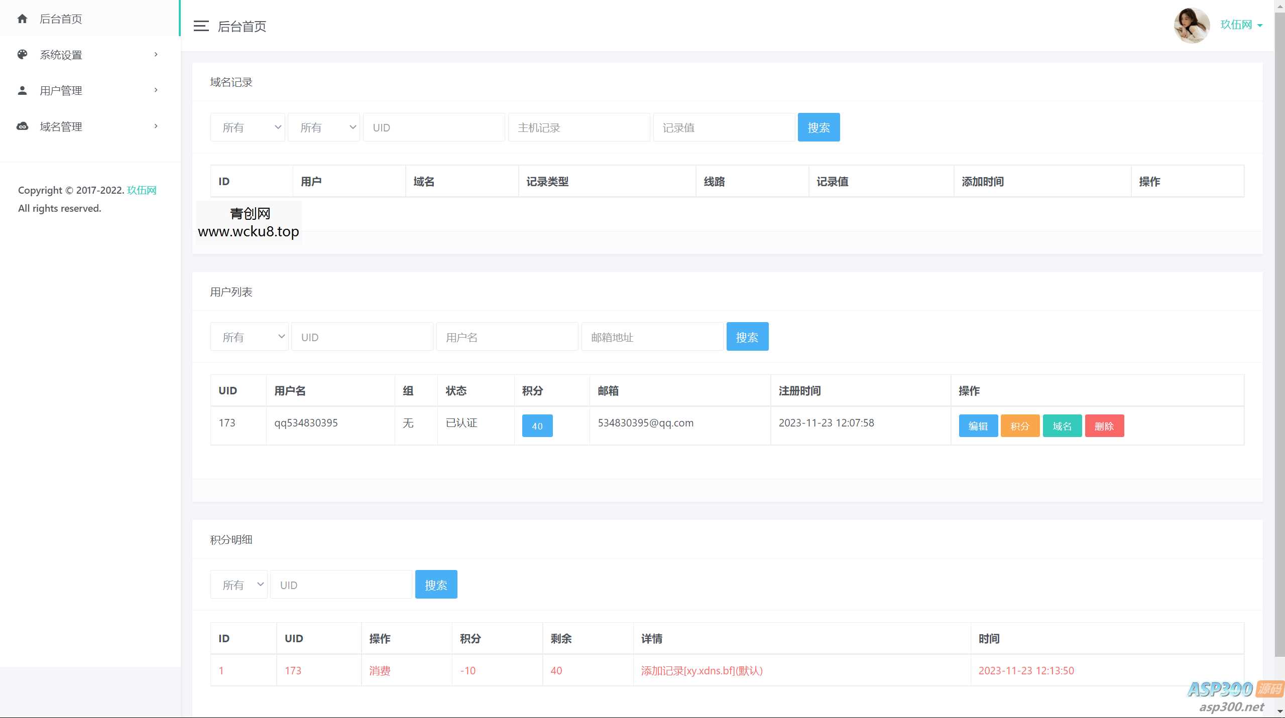 二级域名分发网源码  12月最新升级