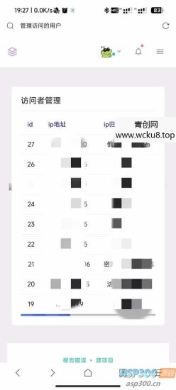 FreshUI访客记录插件：基于Jamiexu大佬的插件进行二次开发网赚项目-副业赚钱-互联网创业-资源整合青创网