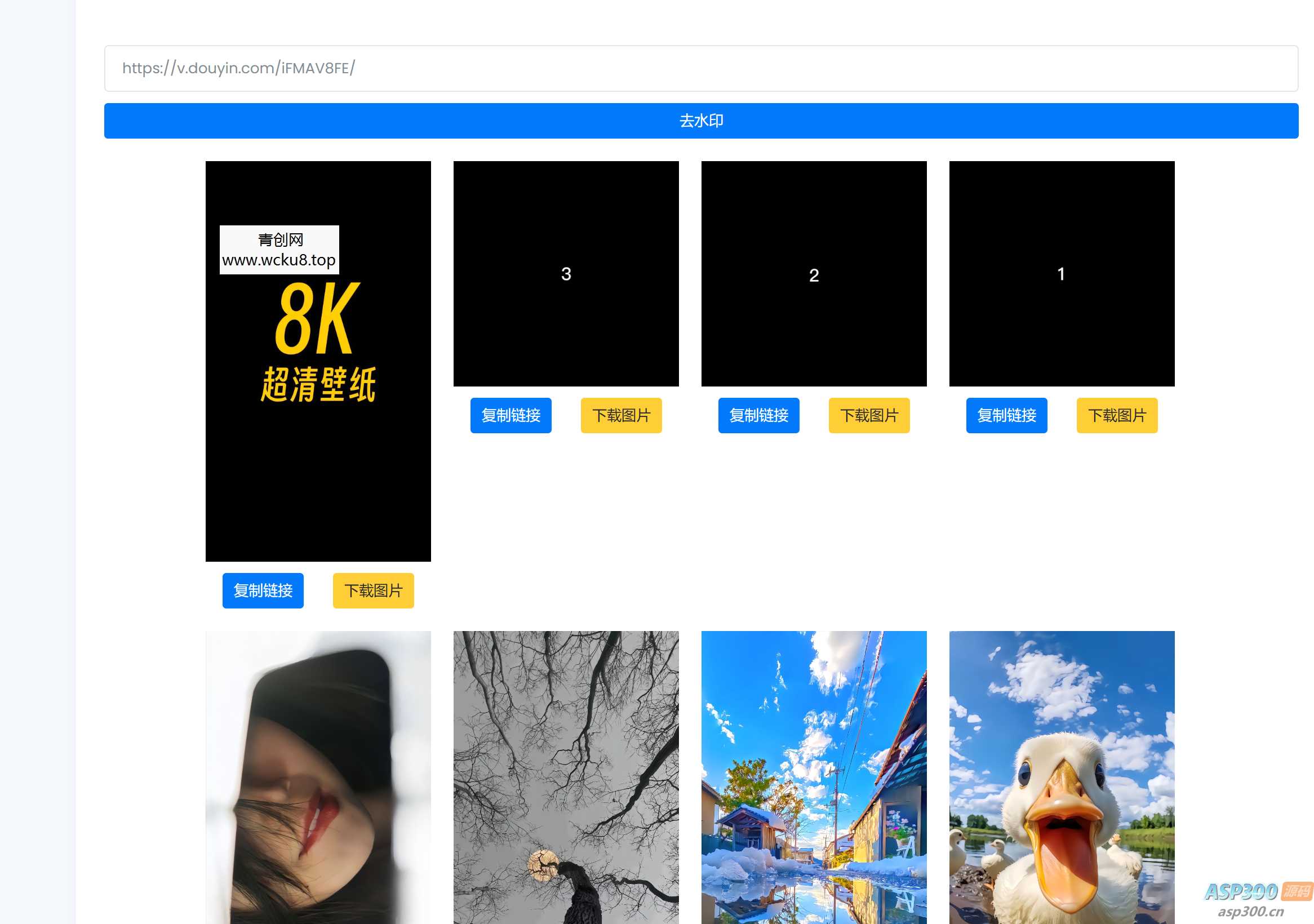 短视频解析接口分发系统