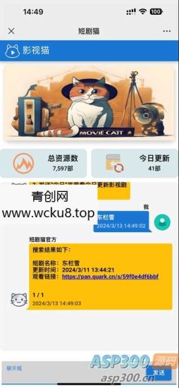 短剧在线搜索源码（全网首发）网赚项目-副业赚钱-互联网创业-资源整合青创网