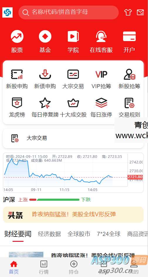2024股票系统源码网赚项目-副业赚钱-互联网创业-资源整合青创网