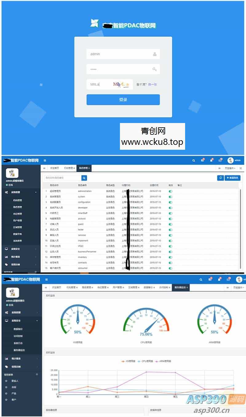 物联网后台管理系统源码 asp.net内核网赚项目-副业赚钱-互联网创业-资源整合青创网
