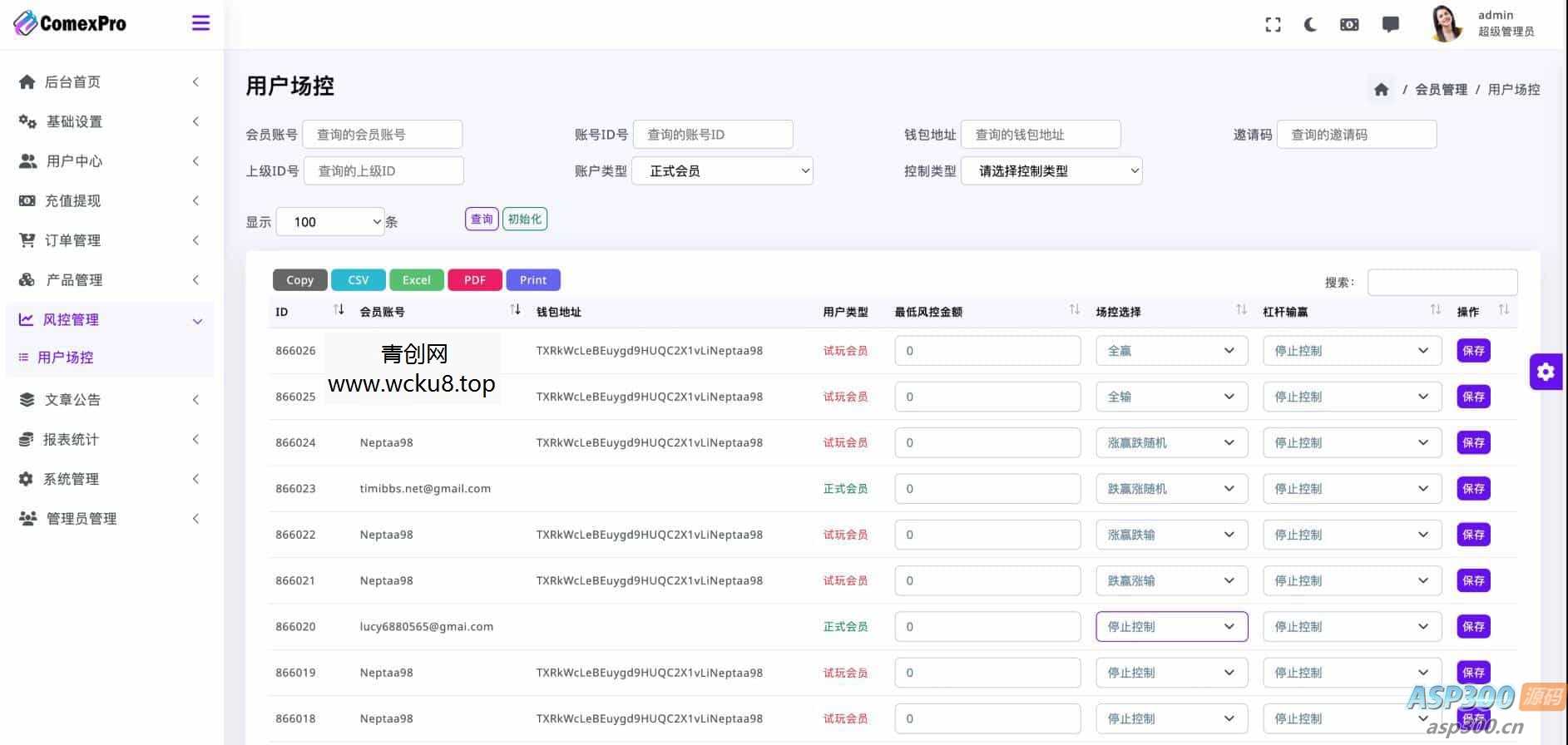 WealthFlow交易所源码+模拟账号前端uniapp编译后+后端php
