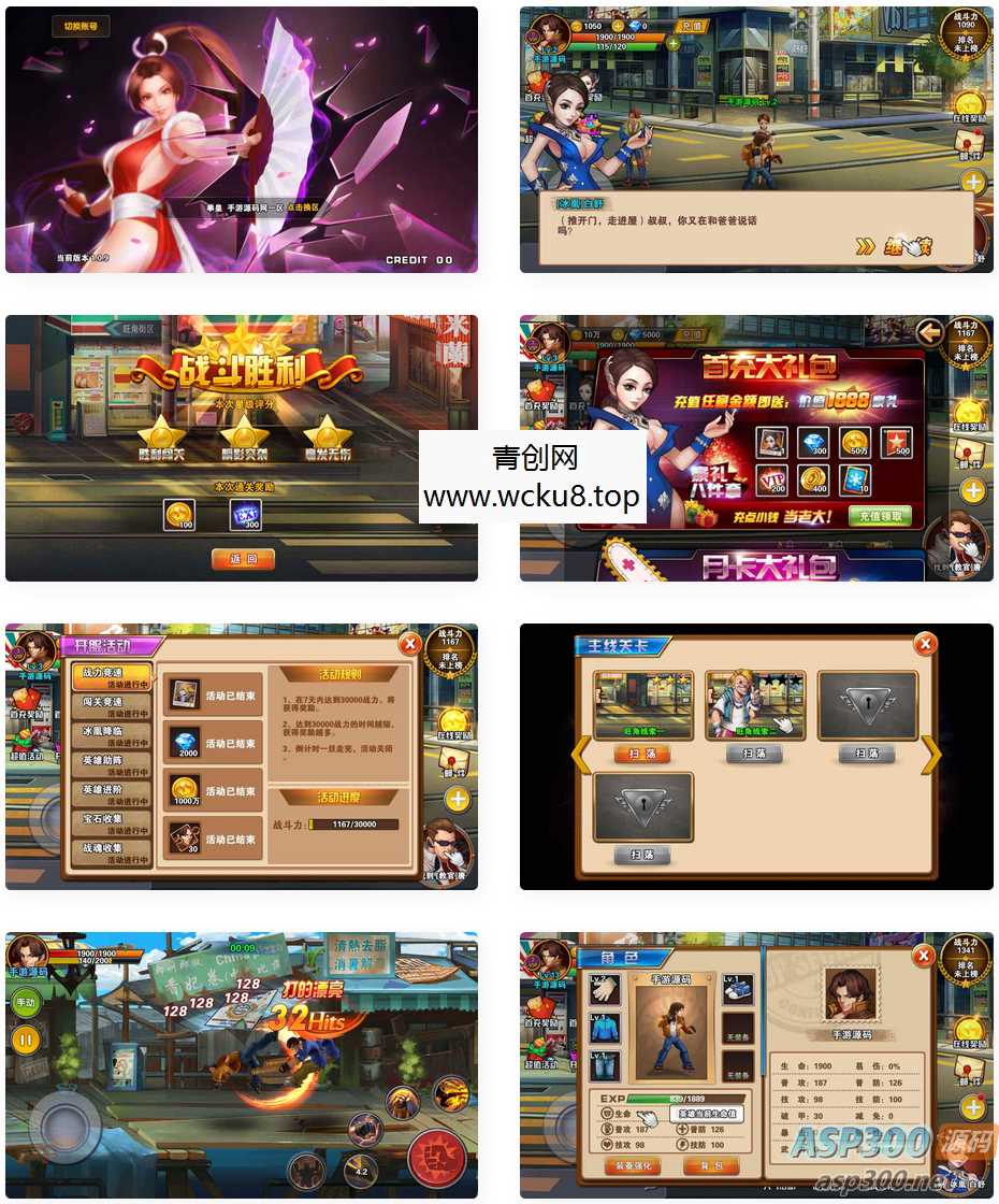 《拳皇2016》3D卡通格斗游戏Win服务端架设教程及通用视频设置（安卓版）网赚项目-副业赚钱-互联网创业-资源整合青创网