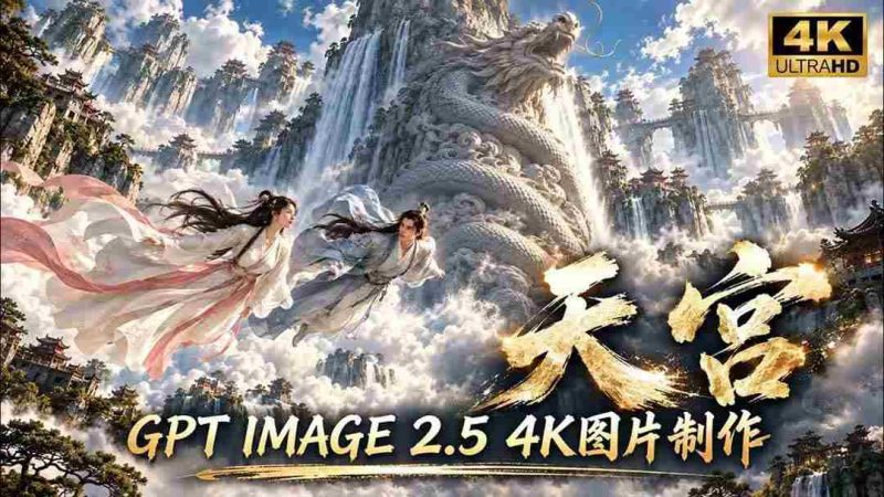 (20764期)【无水印】GPT Image 2.5实测!4K到底多清楚?皮肤、手指、修图与天宫场景全面测试网赚项目-副业赚钱-互联网创业-资源整合青创网