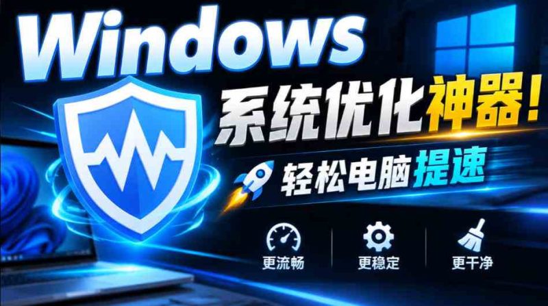 Windows电脑最好用的系统优化工具之一！提高电脑性首选工具，一键优化提速清理注册表，WiseCare365网赚项目-副业赚钱-互联网创业-资源整合青创网