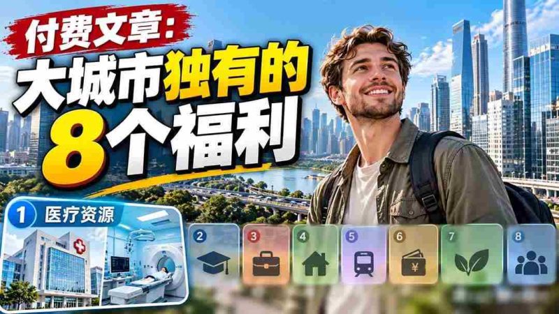 (20848期)付费文章:大城市独有的8个福利网赚项目-副业赚钱-互联网创业-资源整合青创网
